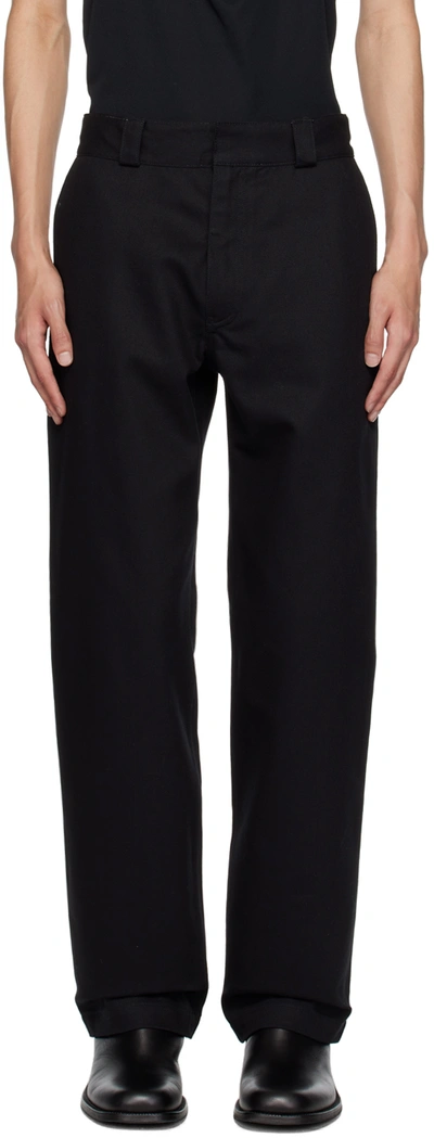 K.ngsley Black So Hard Trousers In Black 38no