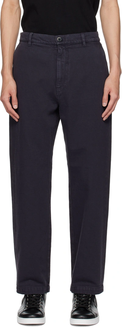 Barena Venezia Navy Tober Denim Trousers In Navy 170