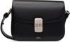 Apc Grace Small Leather Crossbody Bag For Women In Black