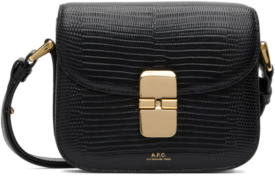 Apc Black Mini Grace Bag In Lzz - Black