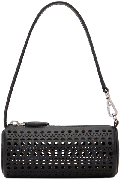 Alaïa Black Mini Tube Bag In 999 Noir