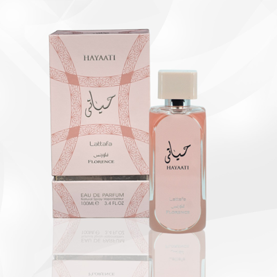 Lattafa Unisex Hayaati Florence Edp 3.4 oz Fragrances 6290360593180 In Pink