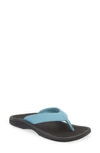 Olukai Ohana Flip Flop In Blue Mist / Black