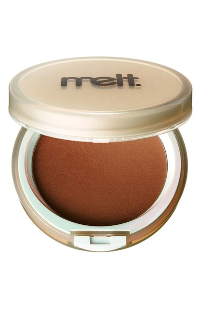 Melt Cosmetics Glazed Skin Sheer Finishing Powder In Tan