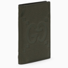 GUCCI GUCCI GREEN CARD HOLDER JUMBO GG,739478AABY0/N_GUC-3346_100-U