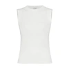 Brunello Cucinelli Slim-fit Tank Top In Nature
