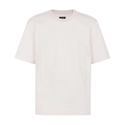 Fendi T-shirt In Cream