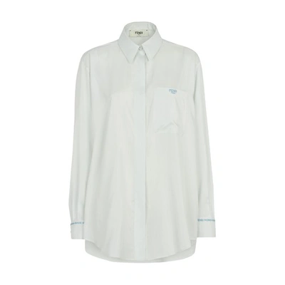 Fendi Shirt In Bleu_clair