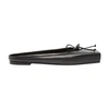 Jacquemus Les Mules Plates Leather Ballet Flat In Black
