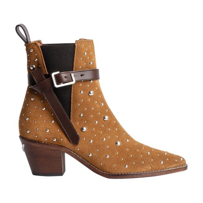 Zadig & Voltaire Tyler Ankle Boots In Folk