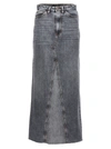 3x1 Charlotte Denim Maxi Skirt