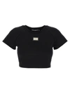 Dolce & Gabbana Logo Patch Cotton T-shirt