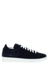 KITON SUEDE SNEAKERS BLUE