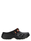Lanvin Black Suicoke Edition Mok Curb Sandals In Black