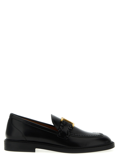 Chloé Marcie Loafers In Black