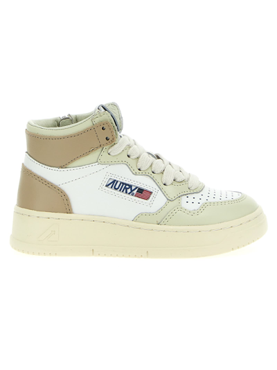 Autry Kids'  Sneakers In Beige