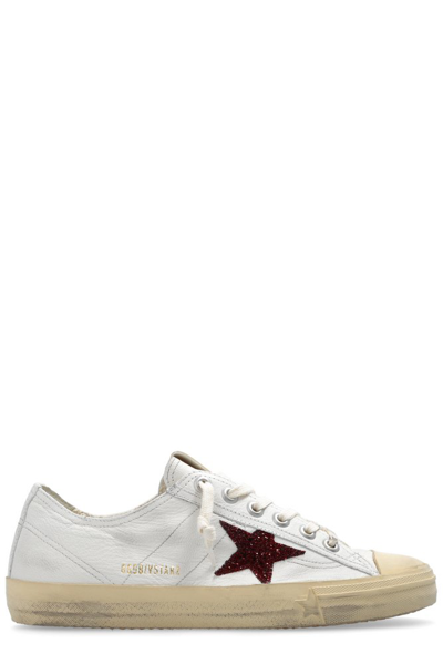 Golden Goose Deluxe Brand V In White