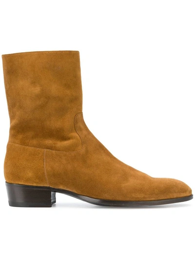 Barbanera Medium-sized Boots In Tabacco Terra