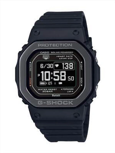 Pre-owned Casio G-shock Dw-h5600mb-1jr Black G-squad Bluetooth Men's Watch In Box