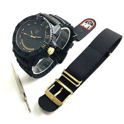 Pre-owned Luminox Men's  Master Carbon Seal Military Diver's Watch 3805.nolb.set