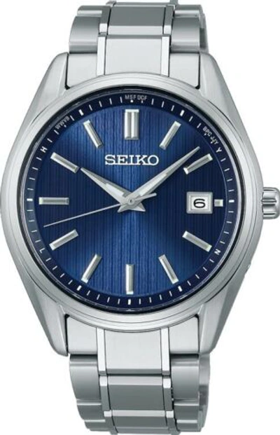 Pre-owned Seiko Selection Sbtm339 Navy Blue S Premium Watch Men Box