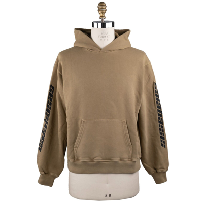 Pre-owned Kanye West Oversize Sweater Hoodie Season 5 100% Cotton Size S Kwmx13 In Beige