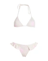 Frankies Bikinis Zeus Top-westward Bottom Woman Bikini Ivory Size L Nylon, Elastane In White