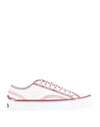 MAX & CO. WITH SUPERGA MAX & CO. WITH SUPERGA WOMAN SNEAKERS WHITE SIZE 8 COTTON