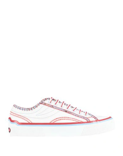 Max & Co. With Superga Woman Sneakers White Size 8 Cotton