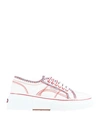MAX & CO. WITH SUPERGA MAX & CO. WITH SUPERGA WOMAN SNEAKERS WHITE SIZE 7.5 COTTON