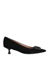 Bianca Di Woman Pumps Black Size 11 Soft Leather