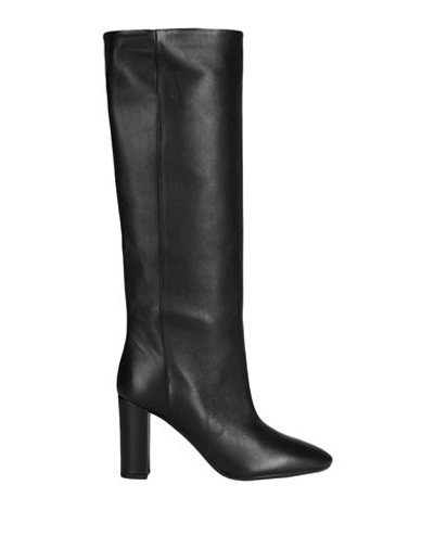 Bianca Di Woman Knee Boots Black Size 11 Soft Leather