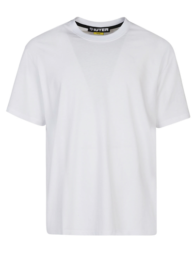 Iuter Printed Cotton T-shirt In White