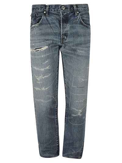 Edwin Regular Tapered Denim Jeans In Blue