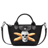 Longchamp Handbag Xs  X Toiletpaper In Black