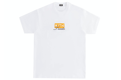 Pre-owned Kith Treats Paris Café Tee White