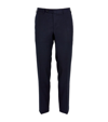 CANALI WOOL TAILORED TROUSERS