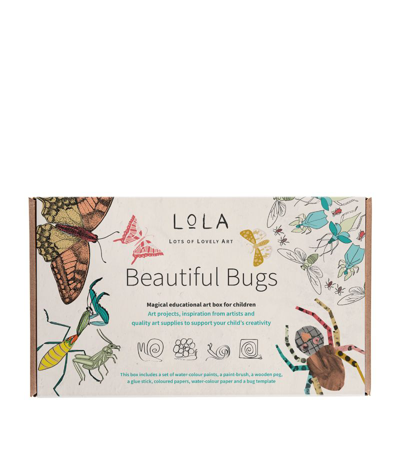 Lots Of Lovely Art Beautiful Bugs Art Box In White