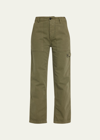 Fortela Jerry Carpenter Trousers In Olive Green