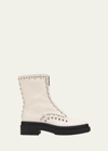 Jimmy Choo Women's Nola Pearl Studded Booties In Ltprlgmet