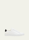 Common Projects Retro Classic Leather Low-top Sneakers In Whiteblack