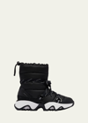 Sorel Kinetic Impact Puffy Lace-up Snow Boots In Black Sea Salt