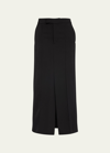 ROHE STRAIGHT SUITING MAXI SKIRT
