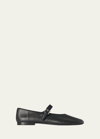 The Row Boheme Mj Ballet Flats In Nappa Leather In Black