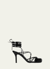 THE ROW JOAN STRAPPY ANKLE-WRAP PUMPS