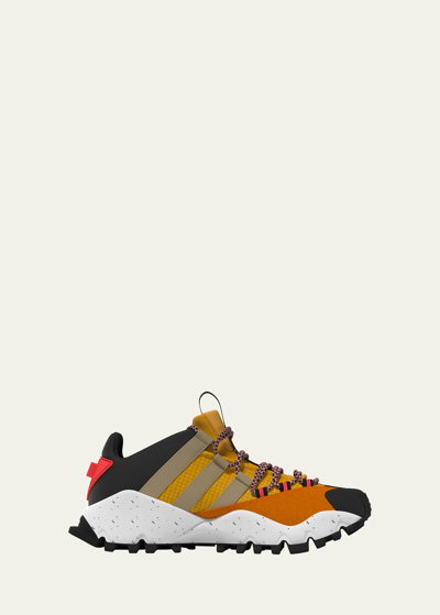 Adidas By Stella Mccartney Seeulater Colorblock Trainer Sneakers In Orange