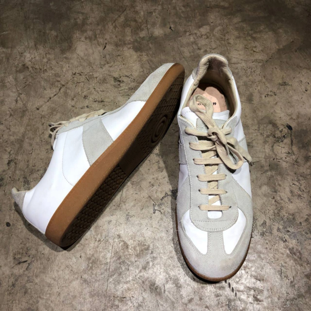 ★人気★【MAISON MARGIELA】★Painted German Army Sneaker.s★ ☆関税込☆Maison Margiela☆Painted German Army Sneakers