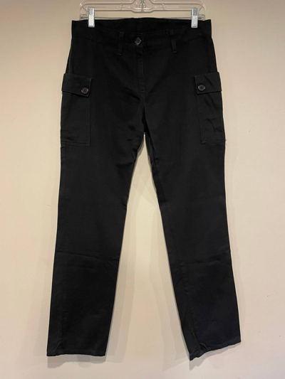 Pre-owned Helmut Lang 1996 Hbt Cargo Pants In Black