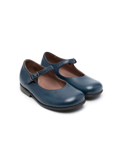 Pèpè Kids' Martina Ballerina Shoes In Blue