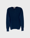 John Smedley Men's Marcus Crew In Indigo